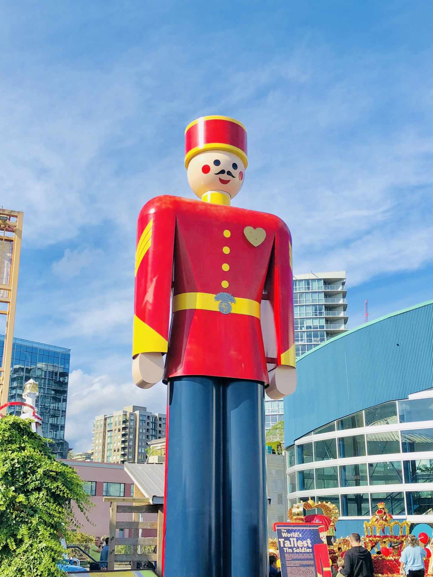 World's Tallest Tin Soldier Vancouver