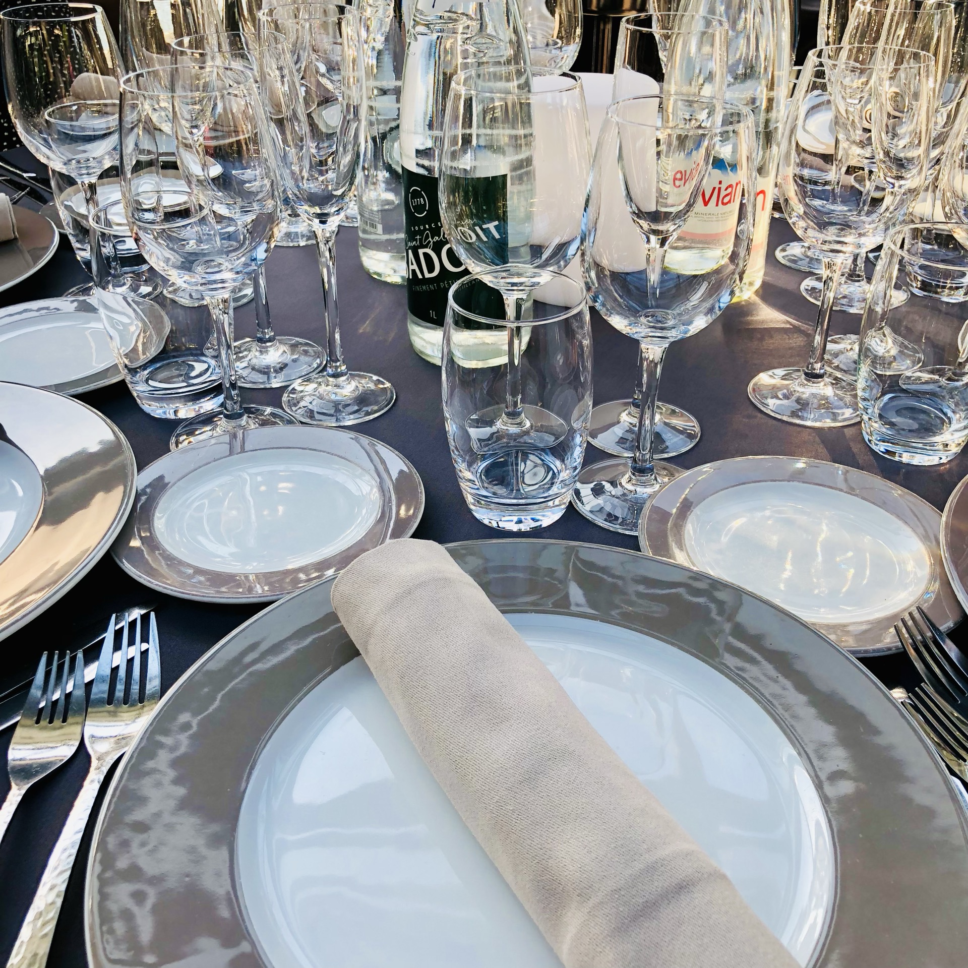 Champagne Dinner France