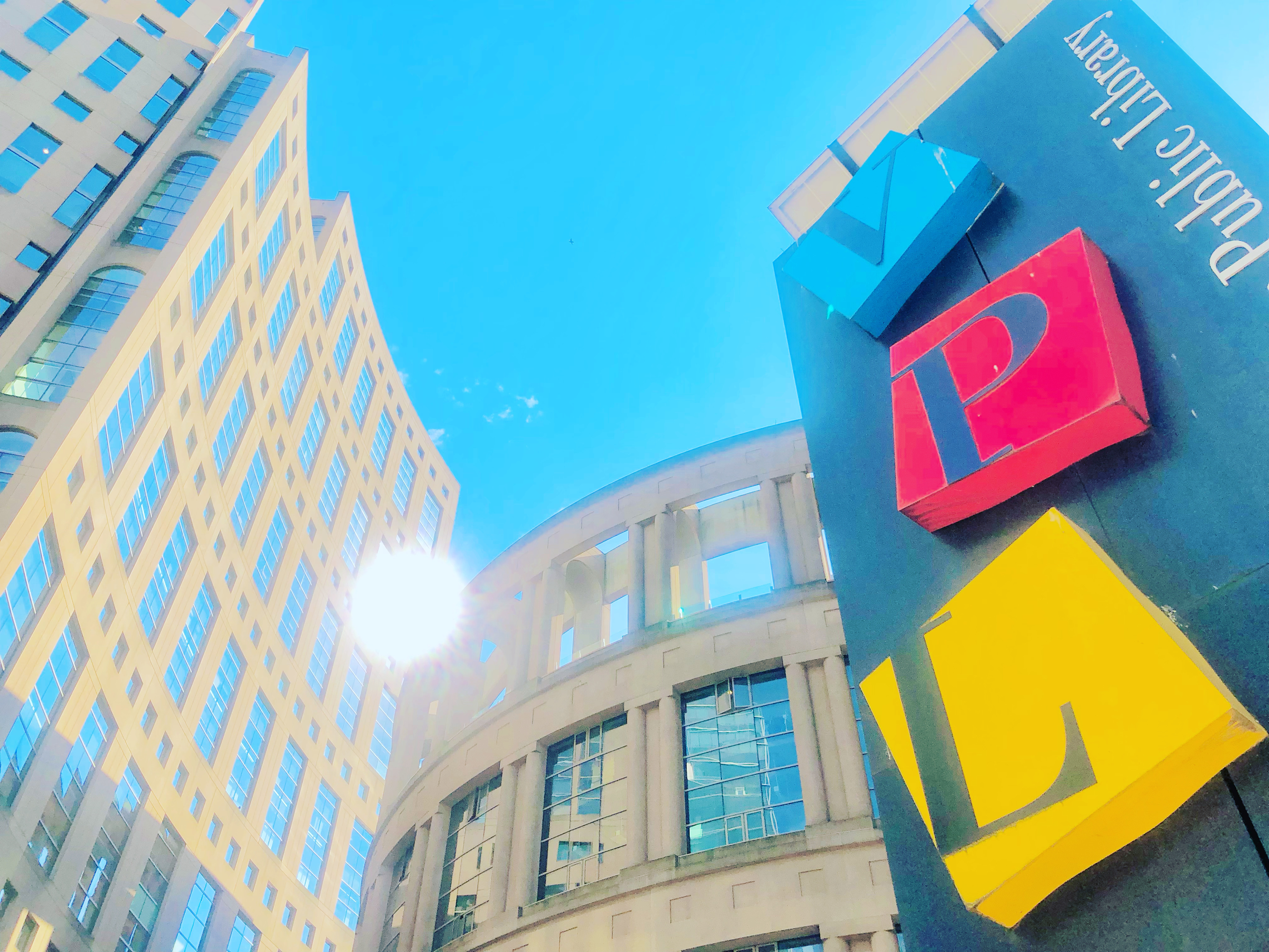 Vancouver Public Library Sign